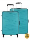 Kamiliant by American Tourister (Small 55 Cm | Medium 68 Cm)Combination Lock-Triprism Cabin & Check-in Set 4 Wheels – 27 inch