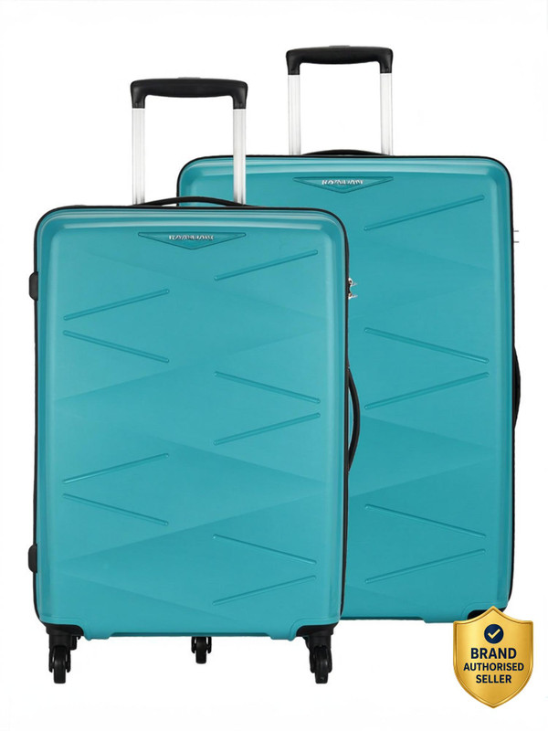 Kamiliant by American Tourister (Small 55 Cm | Medium 68 Cm)Combination Lock-Triprism Cabin & Check-in Set 4 Wheels – 27 inch