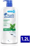 HEAD & SHOULDERS Anti Dandruff Shampoo Cool Menthol For Men & Women(1.2 L)