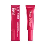 Lakme Peptide Lip IV with 5% Peptide-Niacinamide Complex, For Intense Hydration With A Serum-Like Texture That Visibly Plumps, Smoothens, and Repairs, Peptalk Pink, 10g