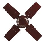 Bajaj Maxima 600 MM Ceiling Fan | High Speed | Double Ball Bearing | Quick-start High Torque Motor | 2-Yr Warranty 【Brown】