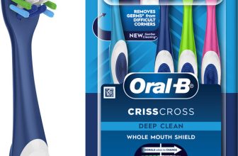 Oral-B Crisscross Deep Clean, Family value pack of 4 Soft Toothbrush(Pack of 4)