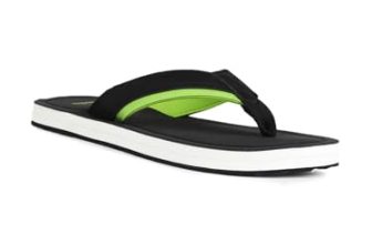 Bata Men’s Casual Flip Flops – Black 7 (UK)