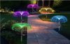 Solar Fiber Optic Garden Stake Lights, Color Changing, 2 Pack