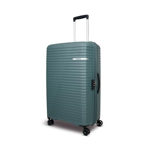 American Tourister Liftoff+|Large Size Check-in Spinner Trolley Bag (79 cm) for Travel|360° 8 Wheel Travel Luggage|Hard Case Polypropylene (PP) Suitcase|Mounted TSA Lock|Dark Olive