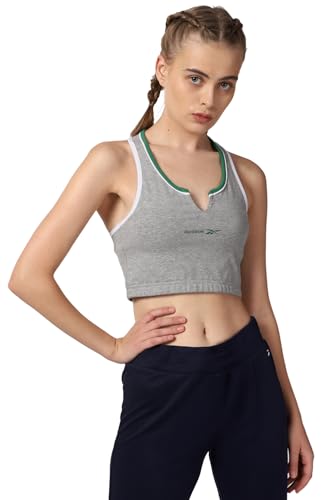Reebok Womens RIE Bralette Grey