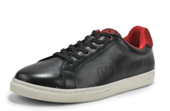 Woodland Men’s Black Nappa Casual Shoes-8 UK (42EURO) (OSNK 6211024)