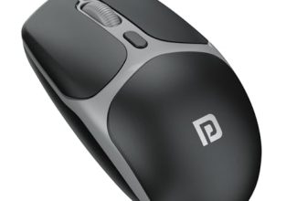 Portronics Toad 103 Wired Optical Mouse with 2400 DPI, Plug & Play, Ambidextrous, Hi-Optical Tracking, 1.5M Cable Length, 30 Lakhs Click Life, Ergonomic Mouse for Comfortable All-Day Grip (Black)