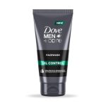 Dove Men + Care|150ml Oil Control facewash|with Kaolin Clay|Soap-free facewash|For Normal to Oily Skin