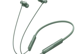 realme Buds Wireless 3 Neo in Ear Bluetooth Neckband with 13.4 Mm Dynamic Bass Boost Driver,Upto 32 Hours Playback,Fast Charge,Ai Enc,45Ms Low Latency,Ip55 Dust&Water Resistannt&Bluetooth V 5.4 Green
