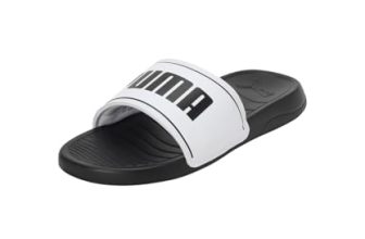 PUMA | Slide Max Slides | Black-White | 8UK