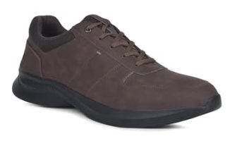 Bata Men Casual Lace Up Shoes – Brown 8 (UK)
