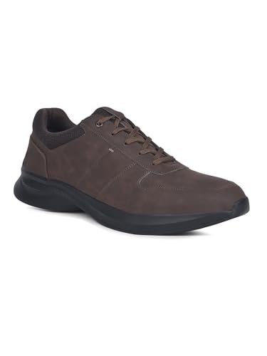 Bata Men Casual Lace Up Shoes – Brown 8 (UK)