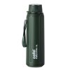 Cello Puro Steel X Spike 900 Water Bottle | Leak Proof & Refrigerator Safe | PU Insulated | Wide Mouth Opening | Keeps Content Cold for Long Hours | 730ml, Military Green