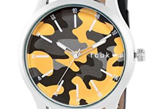 FCUK Analog Multicolor Dial Men’s Leather Watch-Fk00011B