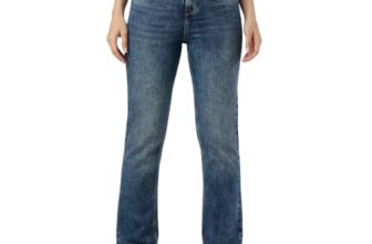 Pepe Jeans Light Blue Solid Women Straight Fit Jeans