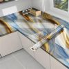 Kitchen Cabinets Marble Wallpaper Roll for Home & Kitchen Decor – Oil Proof Waterproof Self Adhesive Wall Paper Sticker for Floor Tiles, Countertop, Cupboard, Drawer (60 * 200 cm) (55, 1)