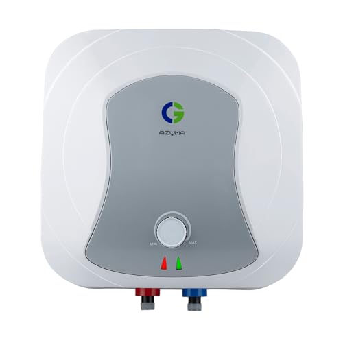 CG-Azuma 10Ltr Storage Water Heater (Geyser) 5-star | 100% Copper Element | Hirise Suitable | Glasslined Tank | IPX4 Rated | Anti Corrisive Rod | Free Installation | 2 Yrs Product 7 Yrs Tank Warranty