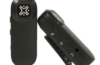Xtreme Acoustics XAWL303 UHF Wireless Single Channel Collar Microphone for Mobile and Camera Recording with Monitoring for YouTube, Singing, Vlogging, Recording
