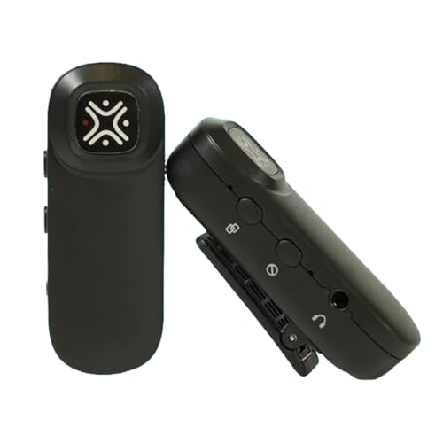 Xtreme Acoustics XAWL303 UHF Wireless Single Channel Collar Microphone for Mobile and Camera Recording with Monitoring for YouTube, Singing, Vlogging, Recording