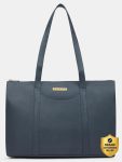 Caprese Basil Tote Large Navy Blue Bag for Women Shoulder Bag(Blue, 1 L)