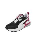 Puma Unisex-Adult Vis2K Black-White-Magenta Gleam Sneaker – 5 UK (39231833)