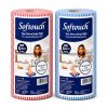 Softouch Non Woven Kitchen Towel Roll Pack of 2, 85 Wipes Per Roll – Reusable Cleaning Cloth Kitchen Cleaning Wipes for Countertop, Utensils, Oil, Spills, Home & Kitchen Cleaning
