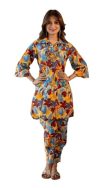 Kalaanj Women coords Set || Kurta Set for Women (SP336-S) Sky Blue
