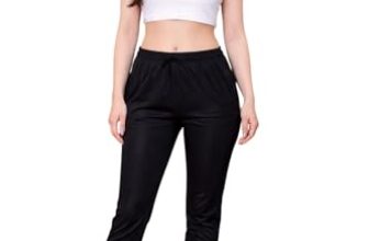 Shiv Textiles Women’s Polyester Solid Trackpant (Pack of 3 Track Pant) (BL-Pack-M) Black
