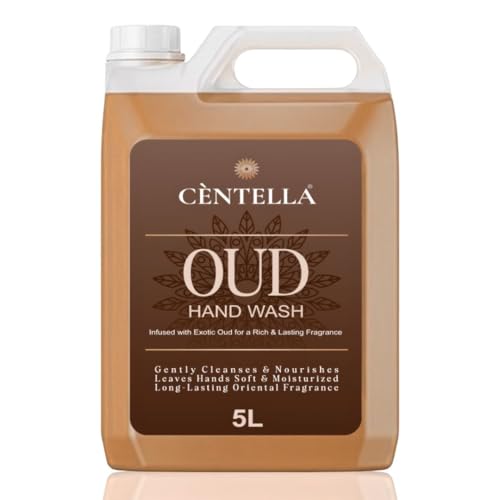 hand wash | hand wash liquid | Oud handwash | 99.9% Germ Protection | Paraben-free | ph-Balanced Formula| oud | handwash refill pack | 5 litre
