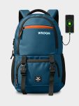 WROGN with Port and Rain Cover 40 L Laptop Backpack(Blue)