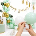 PartySutra Max Max Glue Dots for Balloons – 500 Adhesive Points Balloon Decoration Tape for Party Setup Wall Fixing Kit