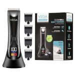 VEGA Cleanball Full Body Trimmer for Men|Private Parts, Pubic Hair, Balls, Manscaping, Body Multi-Purpose|IPX5 Waterproof|No Nicks or Cuts|90 Min Non-Stop Runtime|Fast Charge, 2 Year Warranty, VHTH-33