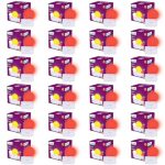Philips 0.5W LED Bulb Red | Joy Vision Plug-and-Play LED Night Lamp | Night Light for Bedrooms & Corridors | 2-Pin Socket | Energy Saving, Long Life | Pack of 24