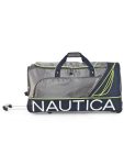 Nautica 2 Wheel Duffle Trolley Bag | Travel Luggage for Men & Women | Duffle Trolley Bag for Travel | Stylish Polyster Trolley Bag