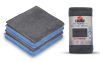 Shalimar Multi-Purpose Microfiber Soft Cleaning Towels for Car and Bike, Home, Glass Cleaning Cloth Pack of -4 (Blue and Grey)