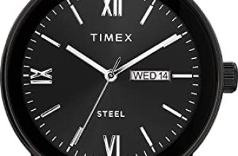 TIMEX Trend Round 41mm Black Dial Analog Men Watch – TW2T50400AP