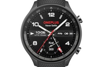 OnePlus Watch 2R with Wear OS 4 by Google,Snapdragon W5 Chipset,Upto 100hrs Battery Life,1.43’’ AMOLED Display,100+ Sports Mode,Dual Frequency GPS,5 ATM,IP68 & BT Calling [Gunmetal Gray]