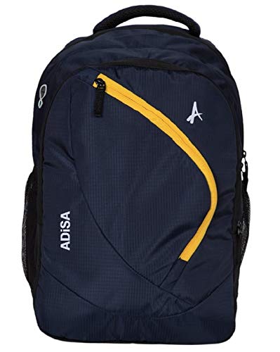 ADISA Laptop Backpack for Men and Boys – College Bag with Padded Laptop Compartment upto 15.6 inch for Office, Travel, School – Casual Laptop Bag Pack