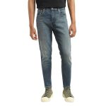 Levi’s Men’s 512 Slim Tapered Fit Mid-Rise Light Fade Stretchable Jeans Dark Blue
