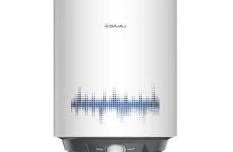 Bajaj Shield Series New Shakti 25L Storage Wall Mount Water Heater for Home, 5-Star Rated Geyser, Child Safety Mode, 7-Year Tank, 6-Year Element, 2-Year Product Warranty (White & Grey)