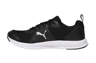 Puma mens Crater Black-Silver Sneaker – 7 UK (37309001)