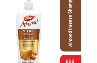 Dabur Almond Shampoo for Dry Hair Nourishes & Smoothens Hair(650 ml)