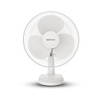 Bajaj Frore Neo Table Fan 400 MM | Table fans for Home & Office |Aerodynamically Balanced Blades| 100% CopperMotor| HighAir Delivery|3-Speed Control| 2-Yr Warranty 【White】