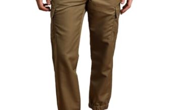 Highlander Men Mid Rise Regular Pants (PHTR000013_Khaki_M)