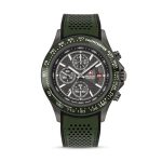 Swiss Military Hanowa SMWGO0003441 – Swiss Made Round Olive Chronograph – Watch for Men