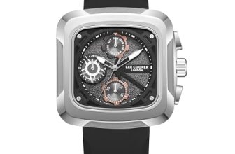 Lee Cooper Multifunction Black Square Dial Men’s Watch – LC08012.361
