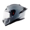 Axor Saber Motorbike Helmet(Nardo Grey, Black)