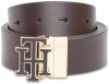 TOMMY HILFIGER Men Formal Brown Genuine Leather Reversible Belt