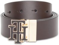 TOMMY HILFIGER Men Formal Brown Genuine Leather Reversible Belt
